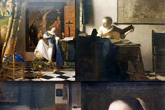 Top Met Paintings Before 1860 11 Johannes Vermeer Allegory of the Catholic Faith, Woman with a Lute, A Maid Asleep, Study of a Young Woman